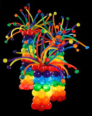 BALLOONS DECORATION,  FACES PAINTING SERVICE